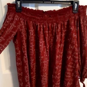 Sonoma off shoulder blouse size XS